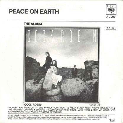 Cock Robin : Thought You Were On My Side (7", Single)