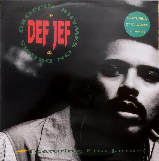 Def Jef : Droppin' Rhymes On Drums (12", Single)