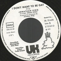 Jonathan King : Hooked On A Feeling (7", Single, Promo, RE)