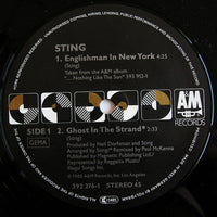 Sting : Englishman In New York (12", Maxi)