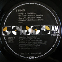 Sting : Englishman In New York (12", Maxi)