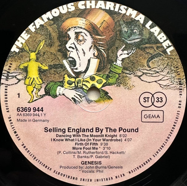 Genesis : Selling England By The Pound (LP, Album, RE, Gat)