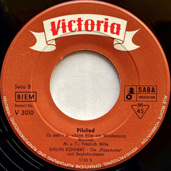 Evelyn Künneke Und Die Pilssammler : Ein Königreich Für Ein Glas Bier (7", Mono)