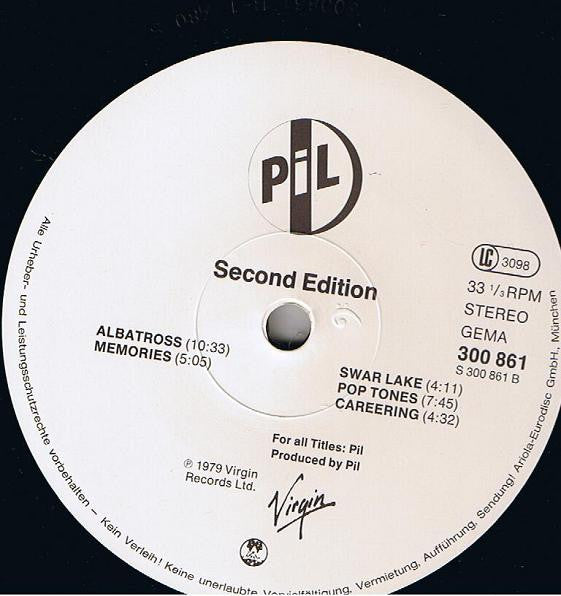 Public Image Ltd.* : Second Edition (2xLP, Album, RE)