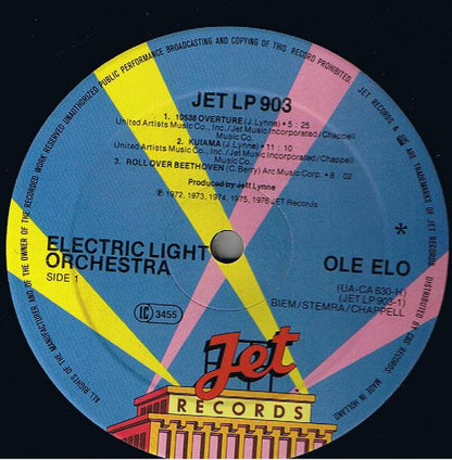 Electric Light Orchestra : Olé ELO (LP, Comp, RE, A)