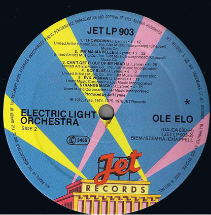 Electric Light Orchestra : Olé ELO (LP, Comp, RE, A)