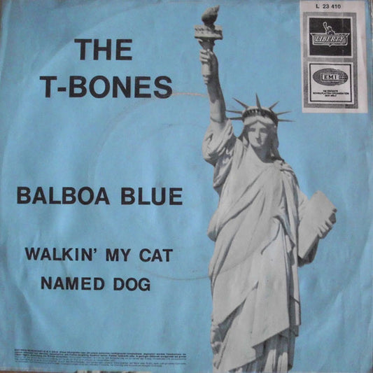 The T-Bones : Balboa Blue (7", Single)
