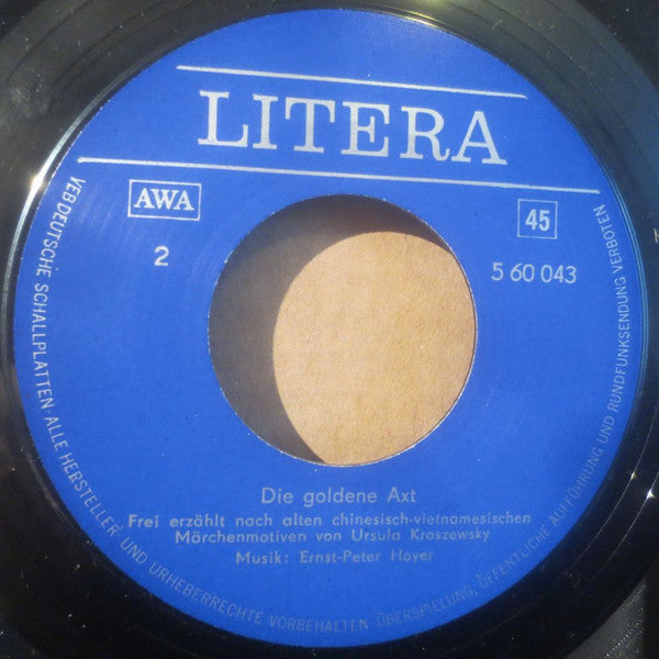 Unknown Artist : Die Goldene Axt (7", Single, RE)