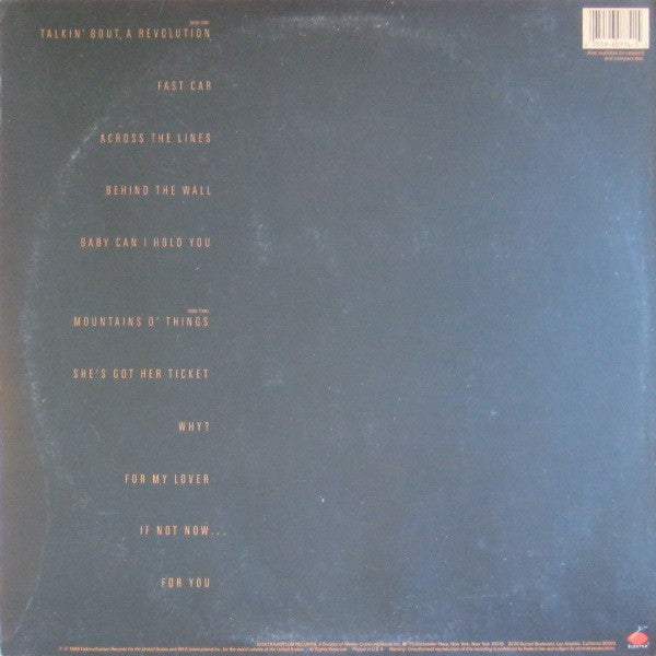 Tracy Chapman : Tracy Chapman (LP, Album, SP )
