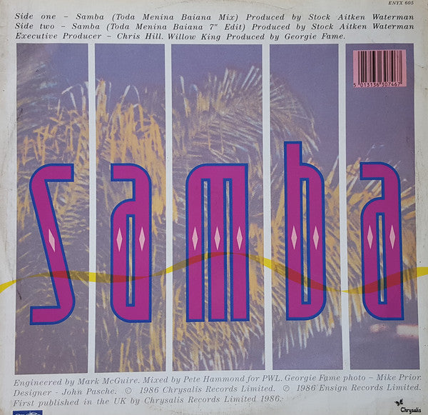 Georgie Fame : Samba (12")