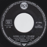 Elvis Presley : Good Luck Charm (7", Single)