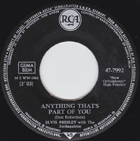 Elvis Presley : Good Luck Charm (7", Single)