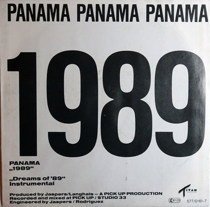 Panama (29) : 1989 (7", Single)