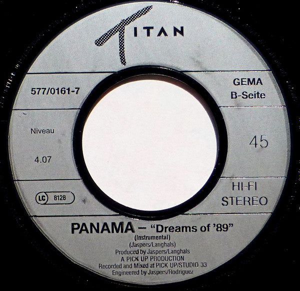 Panama (29) : 1989 (7", Single)
