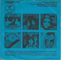 The Intruders : Cowboys To Girls / Turn The Hands Of Time (7", Single)