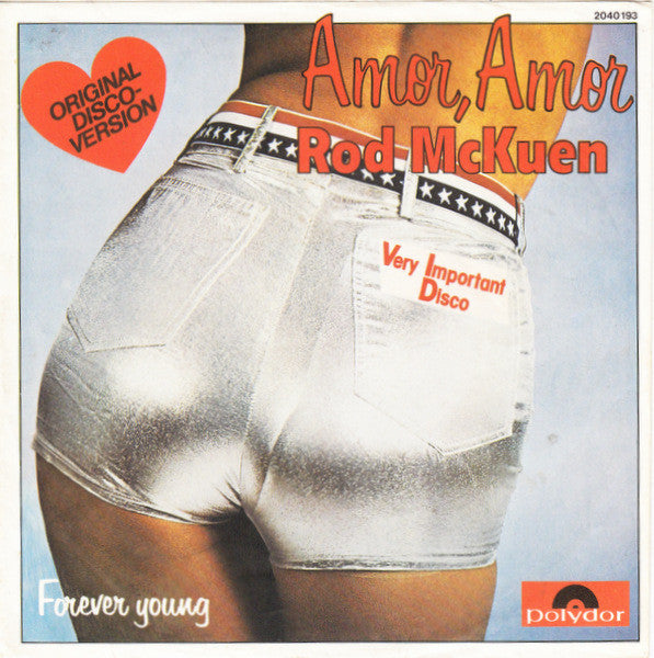 Rod McKuen : Amor, Amor (7", Single)