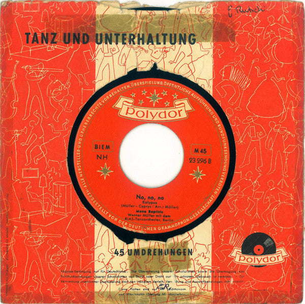 Mona Baptiste : Vorbei... (7", Single, Mono)