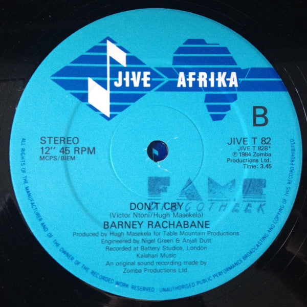 Barney Rachabane : Caribbean Queen (12")