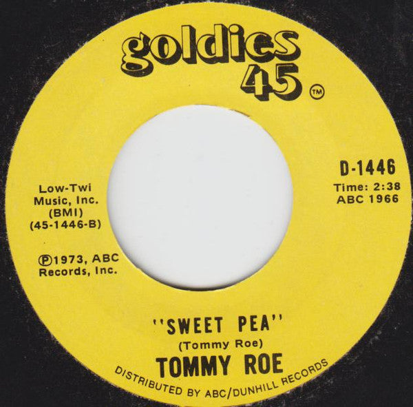 Tommy Roe : Sheila / Sweet Pea (7", Ter)