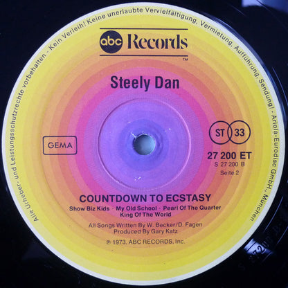 Steely Dan : Countdown To Ecstasy (LP, Album, RE)