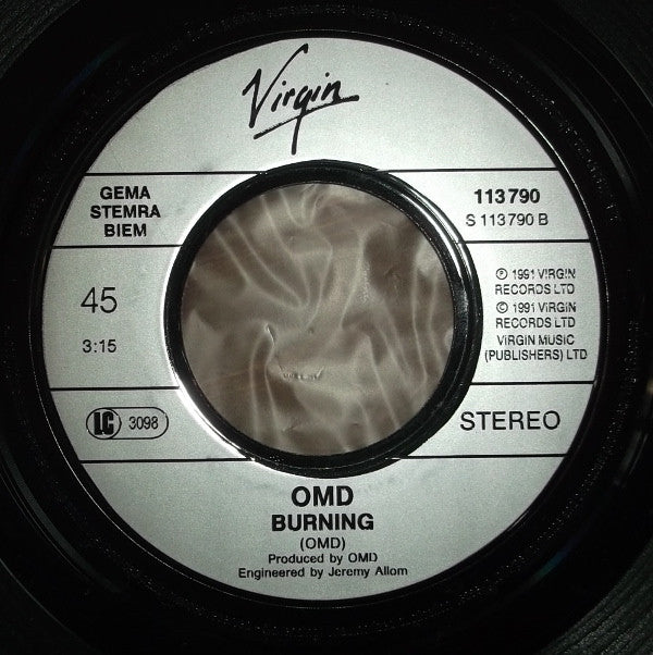 OMD* : Sailing On The Seven Seas (7", Single)
