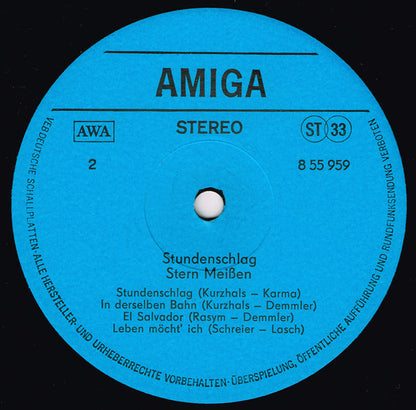 Stern Meissen : Stundenschlag (LP, Album)