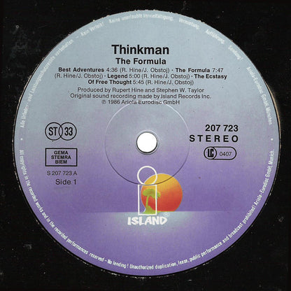 Thinkman : The Formula (LP, Album)