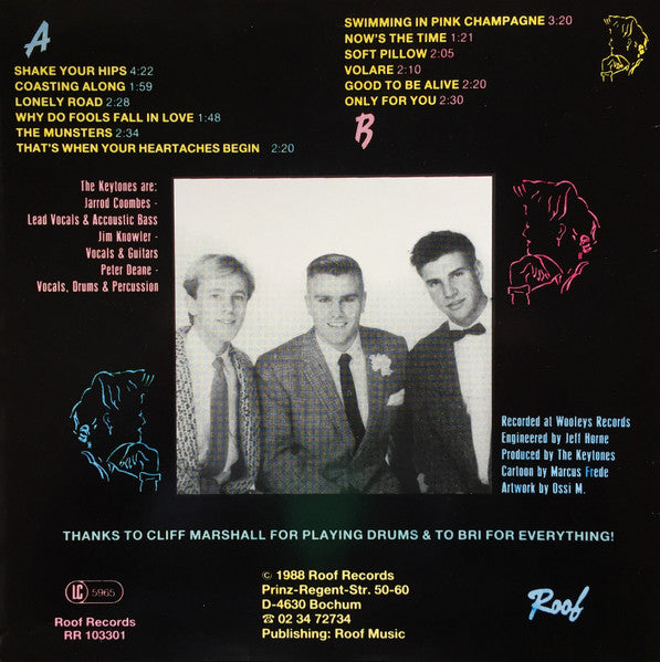 The Keytones : Shake Your Hips! (LP, Comp)