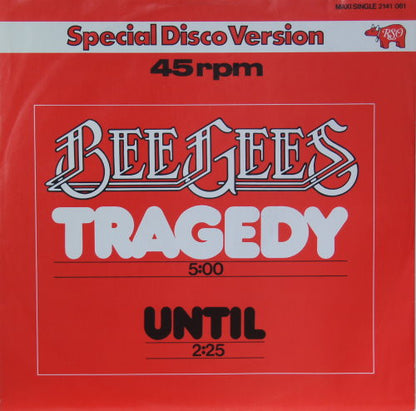 Bee Gees : Tragedy (12", Maxi)