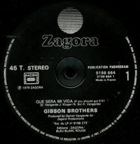Gibson Brothers : Que Sera Mi Vida (12", Maxi)
