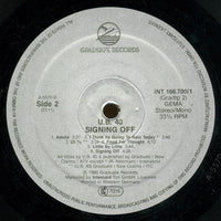 UB40 : Signing Off (LP, Album, Mono + 12", Maxi)