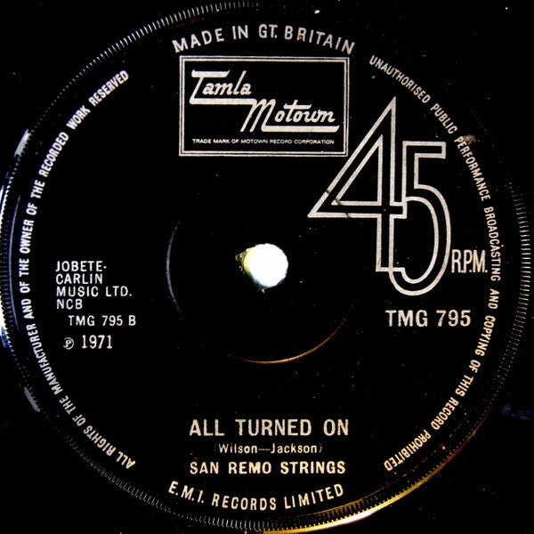 San Remo Strings* : Festival Time (7", Single, Sol)