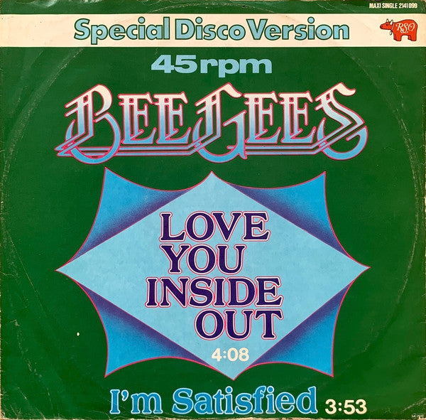 Bee Gees : Love You Inside Out (12", Maxi)