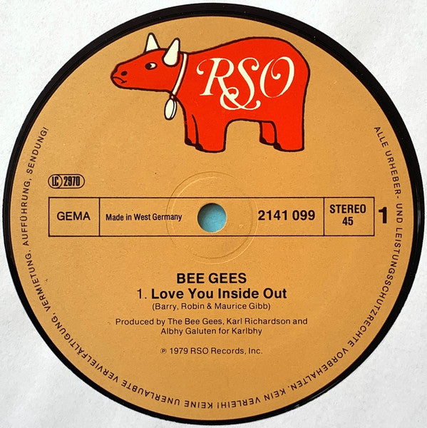 Bee Gees : Love You Inside Out (12", Maxi)