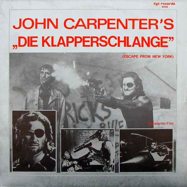 The Splash Band : John Carpenter's "Die Klapperschlange" (12", Maxi)