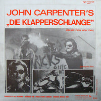 The Splash Band : John Carpenter's "Die Klapperschlange" (12", Maxi)