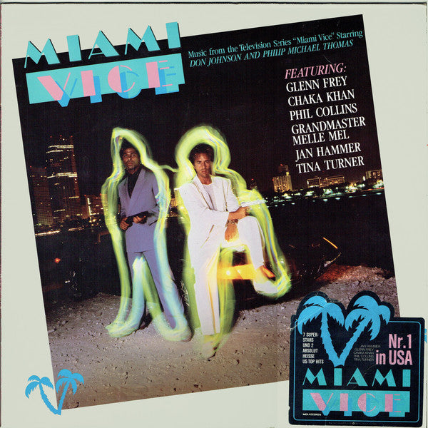 Various : Miami Vice (Music From The Television Series) (LP, Comp)