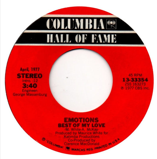 The Emotions : Best Of My Love / Don't Ask My Neighbors (7", RE)