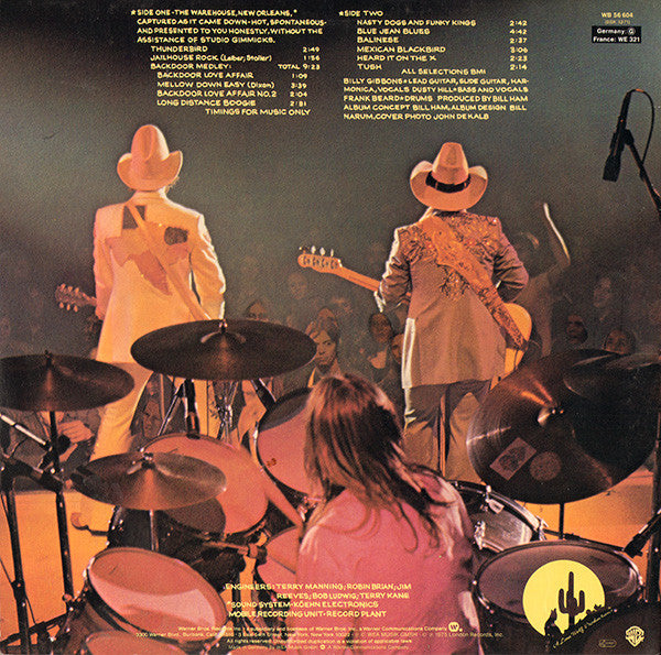ZZ Top : Fandango! (LP, Album, RE)