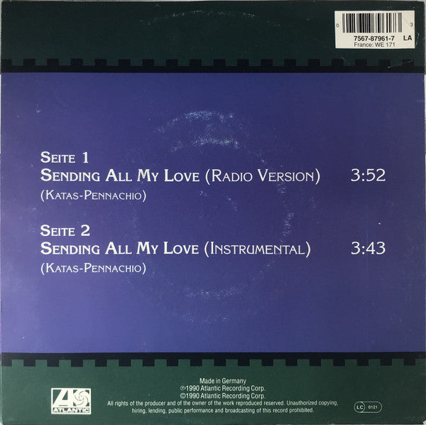 Linear : Sending All My Love (7")