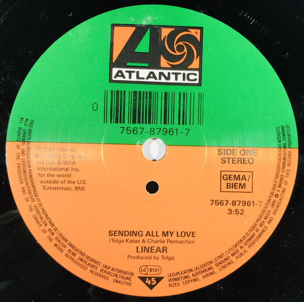 Linear : Sending All My Love (7")