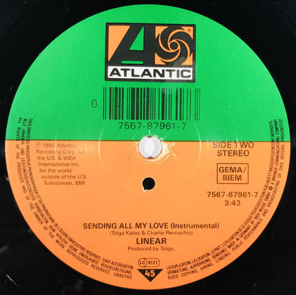 Linear : Sending All My Love (7")