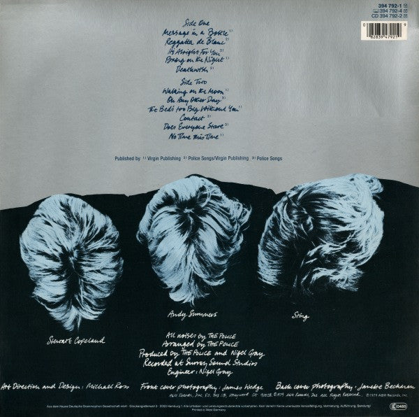 The Police : Reggatta De Blanc (LP, Album, RE, RP, Bla)