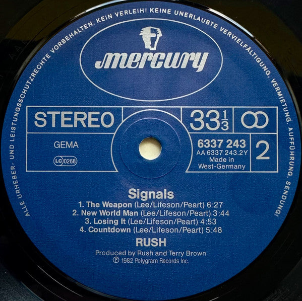 Rush : Signals (LP, Album)