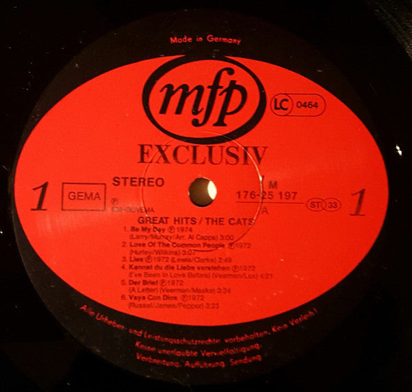 The Cats : Great Hits (2xLP, Comp)