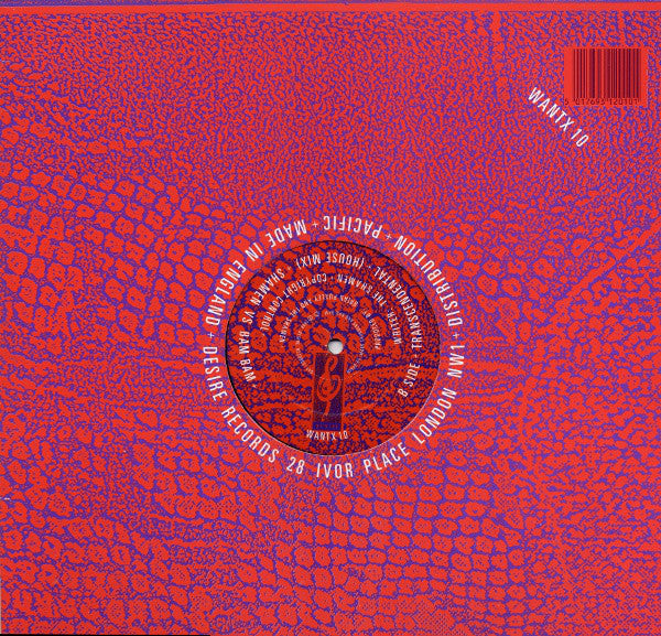Shamen* Vs Bam Bam : Transcendental (12", Single)