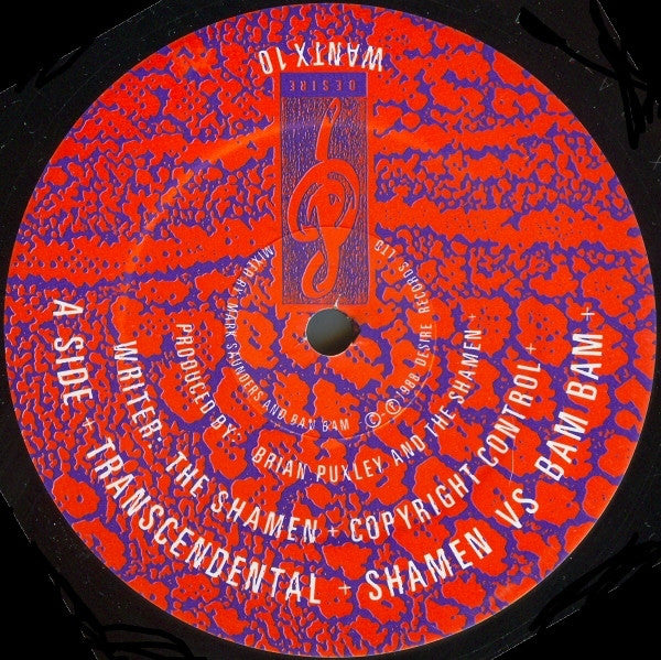 Shamen* Vs Bam Bam : Transcendental (12", Single)