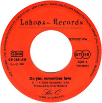 Silvi O. : Do You Remember Love (7", Single)
