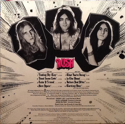 Rush : Rush (LP, Album)