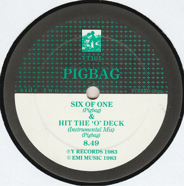 Pigbag : Hit The 'O' Deck (12", Single)